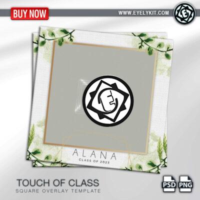 SQUARE PHOTOBOOTH OVERLAY TOUCH OF CLASS