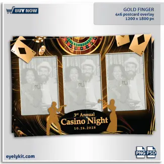 Portrait Photo Templates 19 james bond casino overlay. Perfect for charity casino nights, 007-themed corporate galas, glamorous black-tie weddings, and milestone birthdays, a luxurious espionage aesthetic is an absolute staple for high-end celebrations. Offering a beautifully designed, high-contrast digital frame is the perfect way to secure these lucrative, VIP bookings.