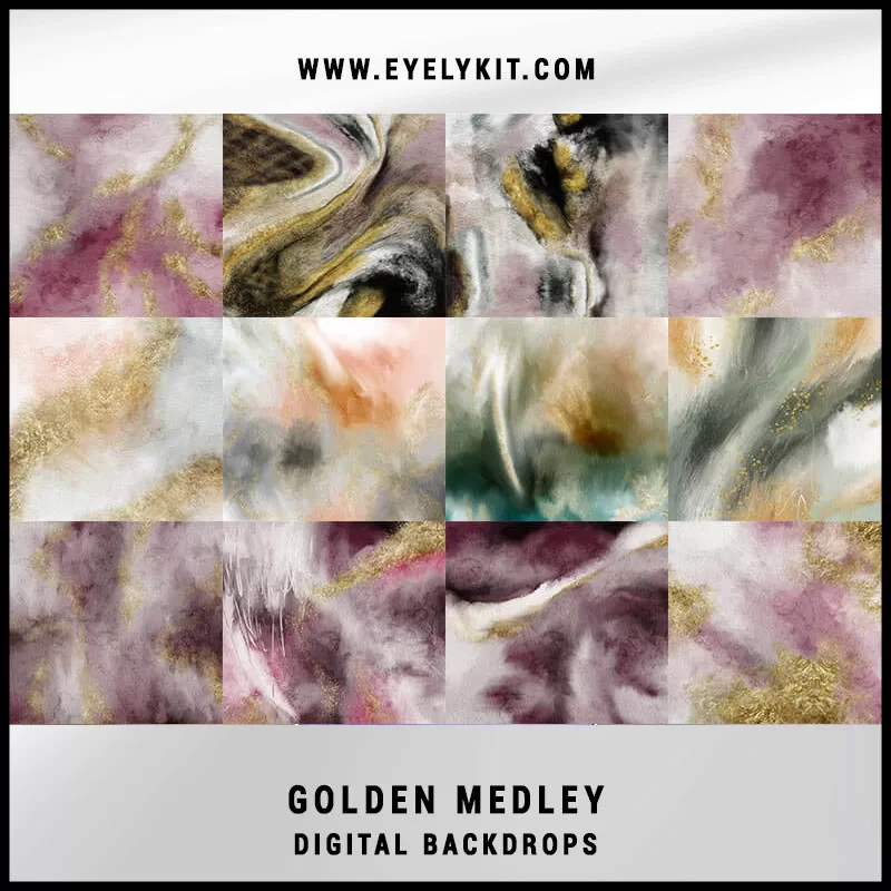 VIRTUAL BACKDROP gold-medley DIGITAL-BACKGROUNDS-FOR-PHOTOBOOTH-OVERLAYS-golden-medley