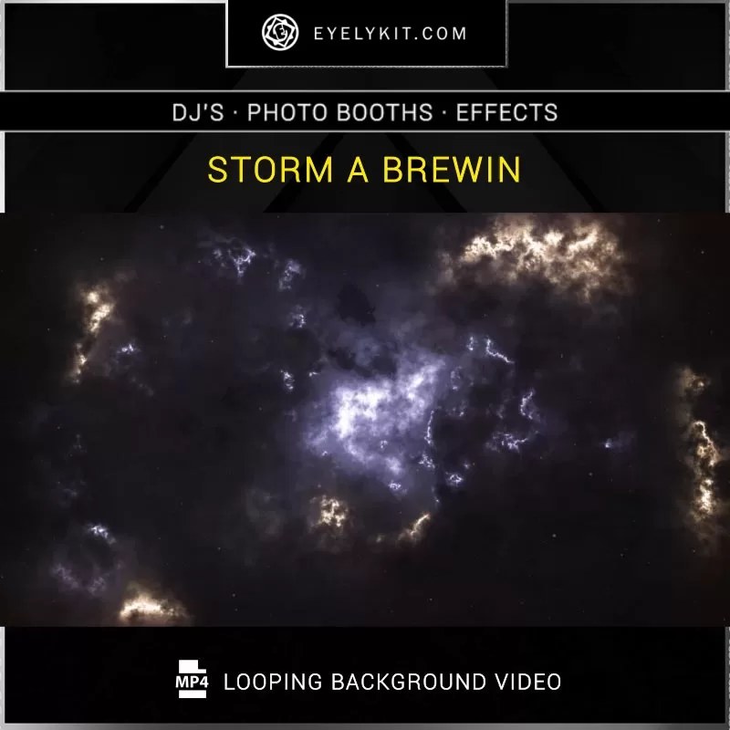 Storm Booth Backdrop Example PHOTO BOOTH VIDEO BACKGROUND - STORM A BREWIN