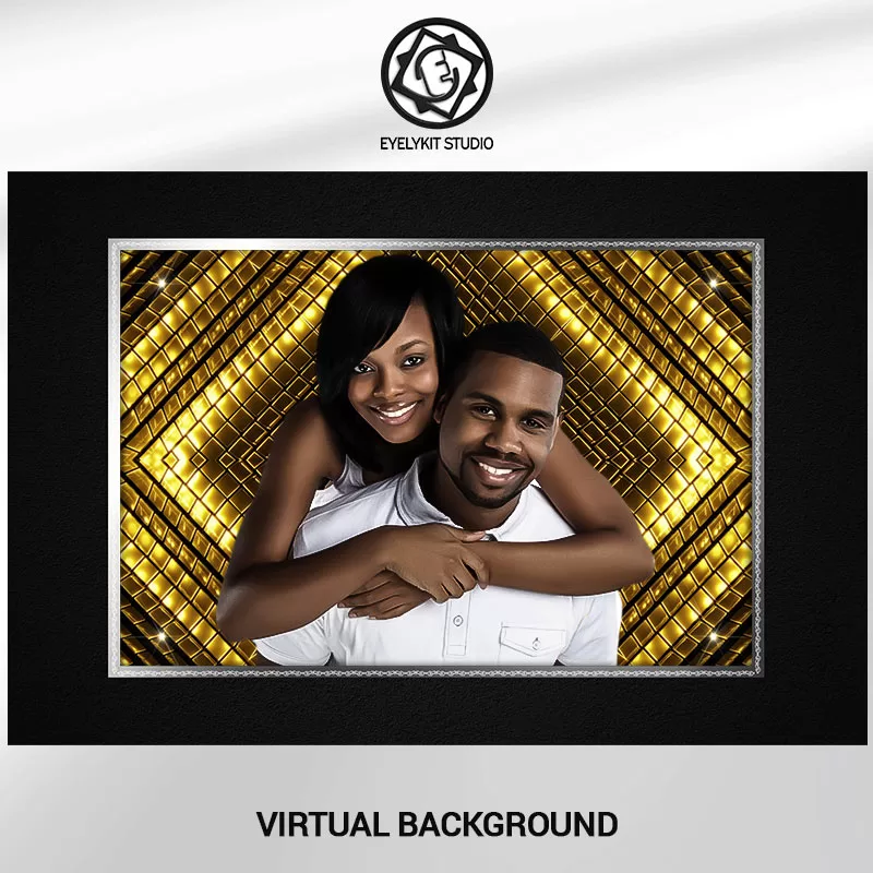 VIRTUAL BACKDROP virtual-backdrop-photo-booth-GOLD-DIAMOND-PROOF