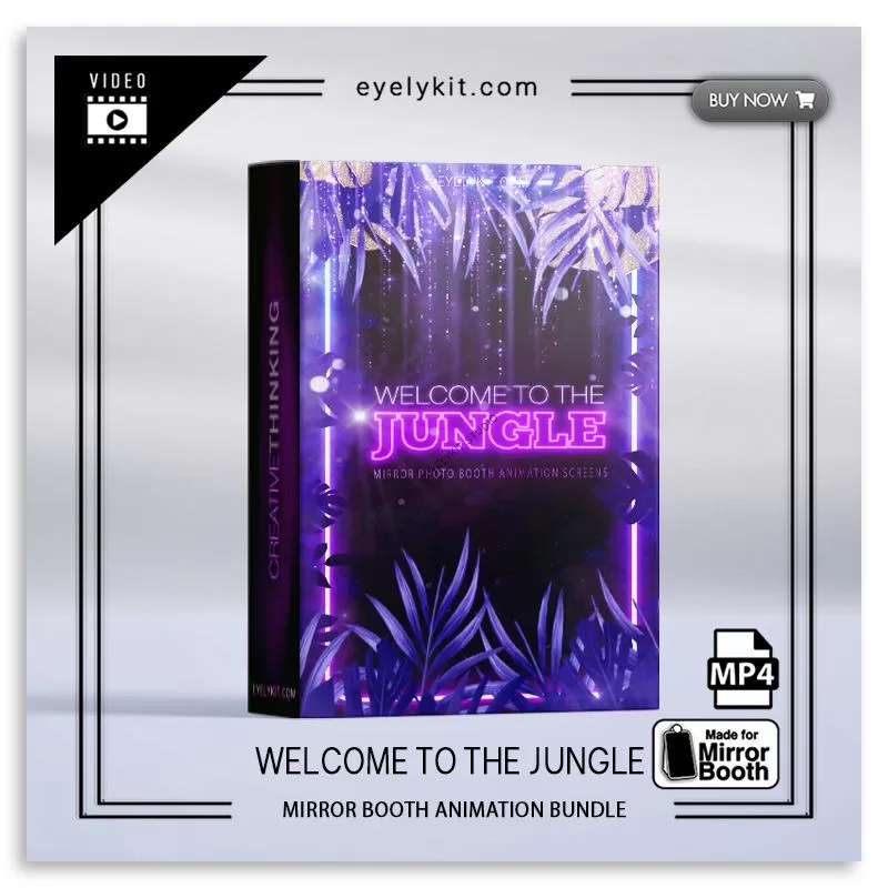Mirror Photo Booth Animations - WELCOME TO THE JUNGLE