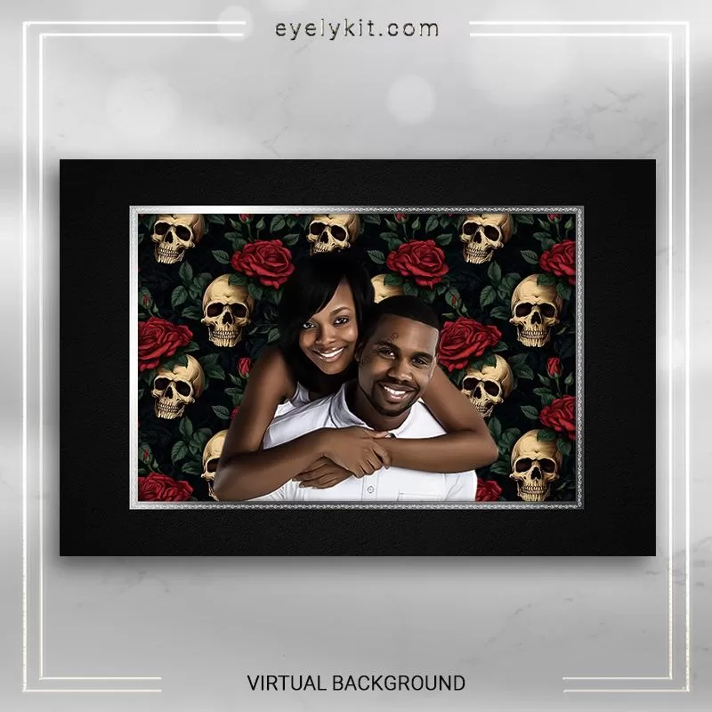 virtual BACKDROP for photo booth experience using green screen or background removal.  Professional grade digital backdrops that help to amplify your photos