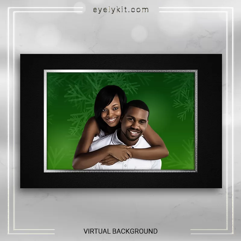 Christmas Backdrop virtual-backdrop-photobooth-christmas-green-3