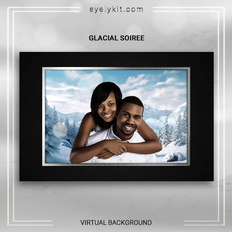 Beautiful Christmas Photo Booth Backdrops GLACIAL-Soiree-3