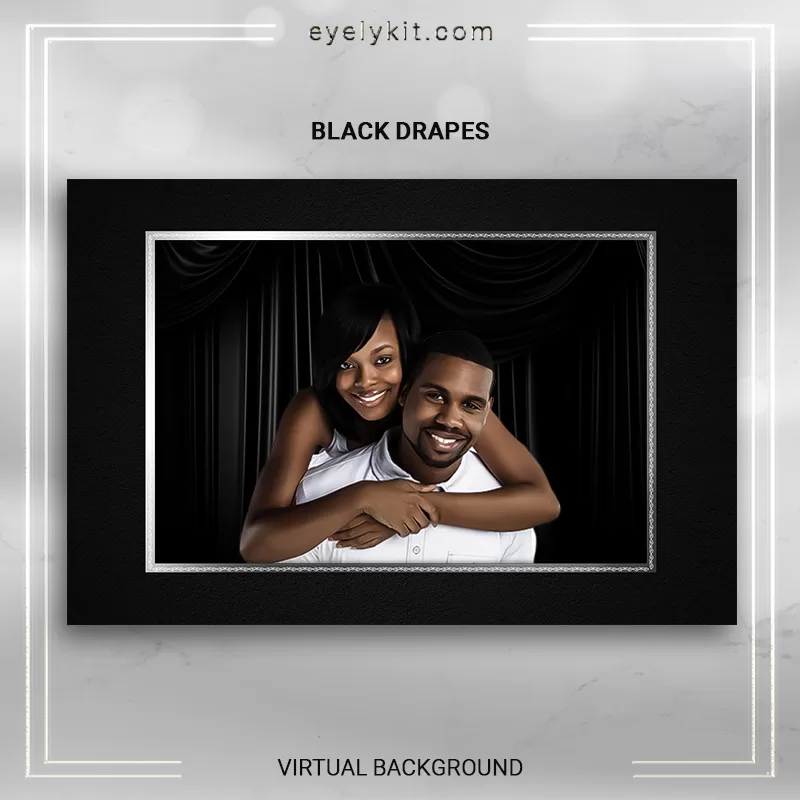 Photo booth virtual backdrops photobooth-back-drop-background-BLACK-AND-BLACK-DRAPES-3