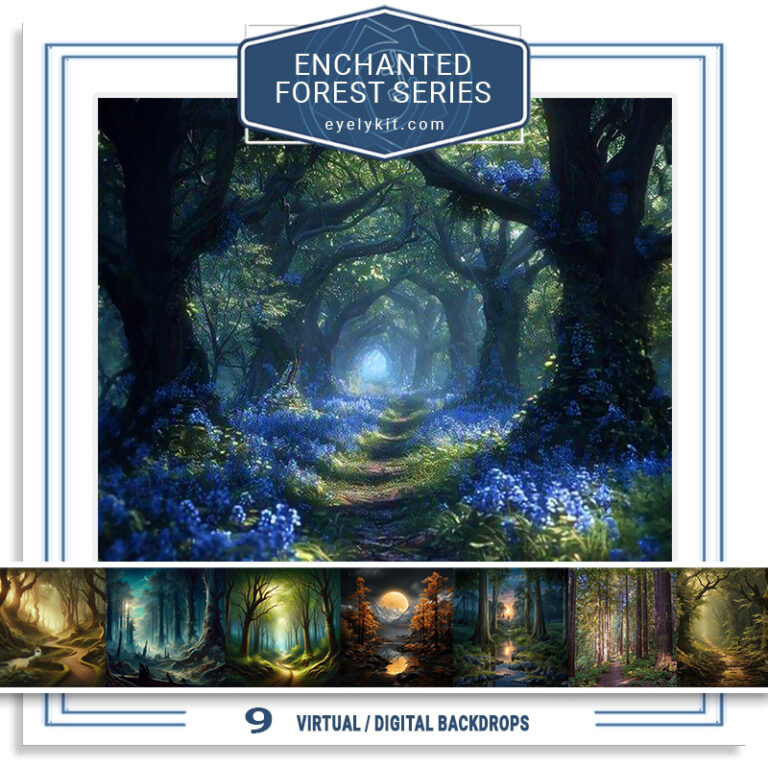 100+ Amazing Enchanted Forest Virtual Backdrops For Photos