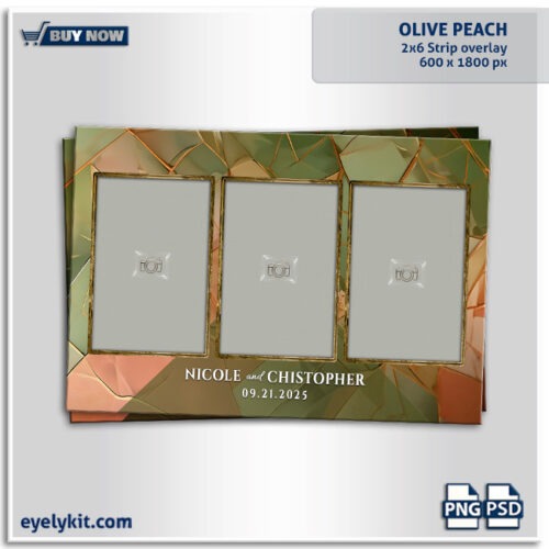 olive peach photo booth templates- our Olive Pink Overlay Template! This stunning overlay combines soft peach and olive tones with a chic marble effect, creating a timeless look that’s perfect for weddings, bridal showers, or any upscale event. Designed with a stylish blend of pink and olive hues, this overlay brings sophistication and charm to every snapshot, GIF, or boomerang. Fully customizable and available in multiple sizes, this peach and olive marble overlay is the ideal way to elevate your photo booth with a hint of modern glamour