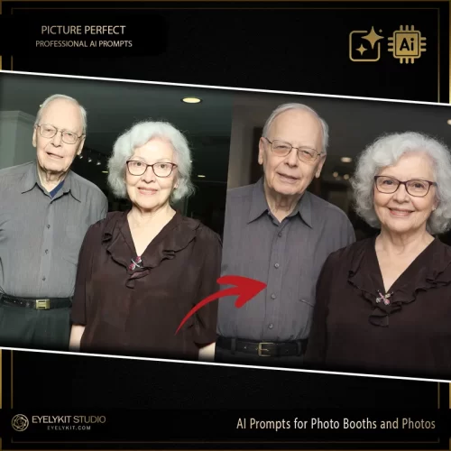 perfect picture prompts for photobooths. While the fantasy and stylized prompts are incredible for themed events, a flawless upscaler is a mandatory tool for any photo booth operator who has ever battled a dark venue, terrible white balance, or a misfiring flash.