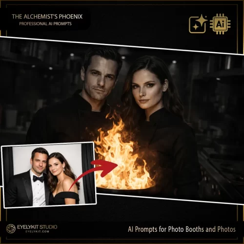 chef prompts for photo booths and photos. Widely regarded as some of the best prompts for ai photo booths, these professional digital assets allow you to offer an intense, editorial-quality character transformation that goes far beyond standard kitchen props.