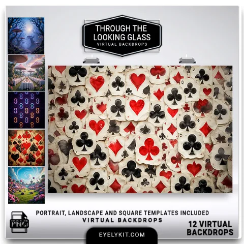 alice in wonderland backgrounds for photo booths. This collection of 12 enchanting Alice in Wonderland backgrounds is a "brilliant and stunning" digital asset engineered for photo booth owners who want to offer a professional-grade storybook transformation. These photo booth virtual backdrops are specifically generated to mimic the iconic scenes and surreal landscapes of the classic fairy tale.