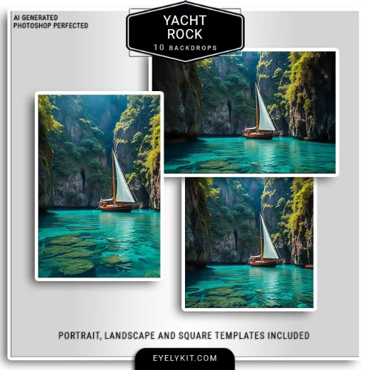 10 Yacht Rock backgrounds 4 yacht rock backgrounds for photo booths, overlays and templates. 10 masterfully generated photo booth virtual backdrops, this collection transports your guests to luxury yacht decks, neon-drenched coastal skylines, golden hour marinas, and pristine tropical beaches.