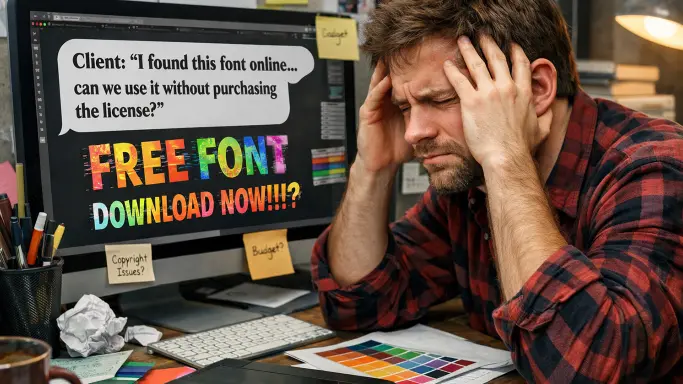 an-upset-graphic-designer-poor-clilent-communication-photo-booth-templates-photoshop-copyright-violations