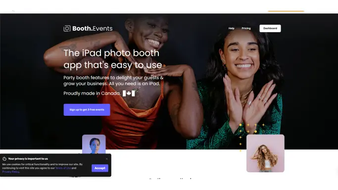 Best photo booth software 2026-booth-events-booth-photobooth-software-website