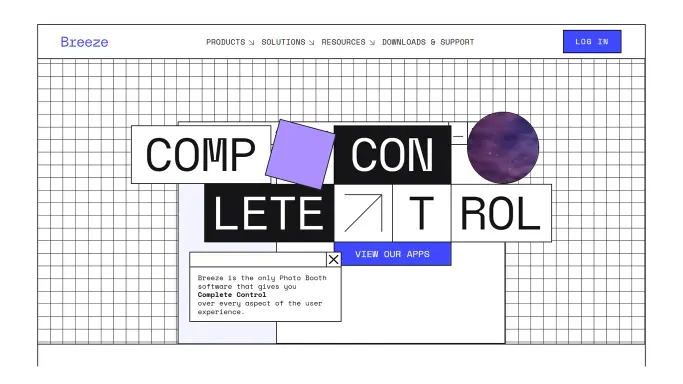 Best photo booth software 2026-breeze-booth-photobooth-software-website