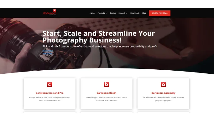 Best photo booth software 2026-darkroom-booth-photobooth-software-website