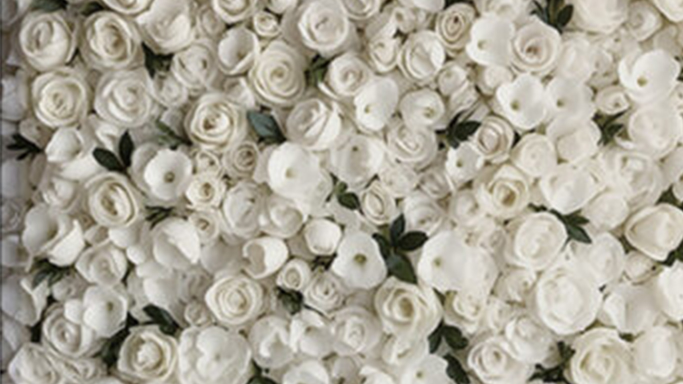 best-flower-wall-backdrops-for-photo-booths.--white-roses-for-weddings.