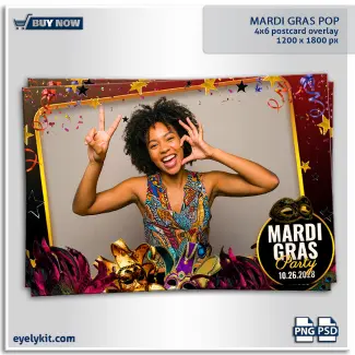 mardi gras photobooth templates.Perfect for Fat Tuesday celebrations, masquerade balls, vibrant corporate parties, and Carnival-themed birthdays, a colorful, festive aesthetic is an absolute must-have for the season. Offering a beautifully designed, richly detailed digital frame is the perfect way to secure these lucrative, high-energy bookings.
